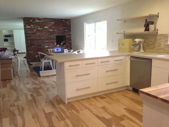 kitchen remodel peninsula